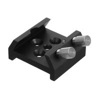 BAZEITFLOW Weather-resistant Telescope Dovetail Plate with Threaded Base for Stable Mounting Precision Groove Design Compatible with Various Telescope Models Lightweight Outdoor Observation