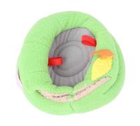 BAZEITFLOW Winter Warm Hammock Soft Parrot Nest Hanging Bed for Cage Cozy Sleeping Nest for Parakeet Cockatiel Budgie Lovebird