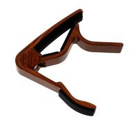 BAZEITFLOW Wood Grain Capo for Guitar Ukulele Capo Clip for Acoustic Guitar Classical Tuner for Folk Playing