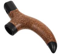 BAZEITFLOW Wood Walking Stick Handle Grip for Hiking Poles and Canes, Practical Non-slip Wooden Replacement Handle, Protects Hands, for Camping and Picnicking Outdoors