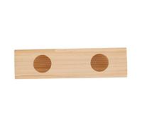 BAZEITFLOW Wooden Hamster Tunnel Smooth Edges Safe Labyrinth for Small Pets Gerbil Hidden House Maze Plaything for Stress Relief and Physical Health