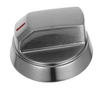 BAZEITFLOW Zinc Alloy Stove Knob Replacement Shaft Gas Cooktop Burner Control for Oven Microwave Grill Kitchen Appliance with Smooth Grip