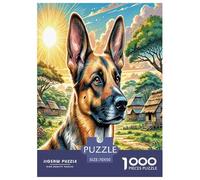 Bazenji Jigsaw Puzzles Puzzles for Adults Kids. 1000 Piece Clever animals Great Gifts Challenge Toy Educational Game Home Decoration for Educational Games Gifts 70x50cm/1000pcs