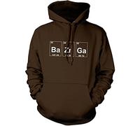 Bazinga Periodic Table Elements Unisex Hoodie - Brown Medium