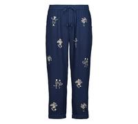 Baziszt embroidered-sketches trousers - Blue S-M-L