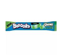 Bazooka Sour Apple Chews | Case of 60 x 14g | Tangy & Chewy Apple Flavoured Candy Bars | Bulk Sweets