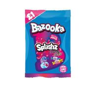 Bazooka Splashz Berry Chewy Gel Candies 12x120g | Berry Flavoured Filled Sweets