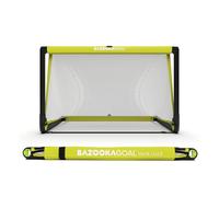 BazookaGoal Pop-Up Football Goal - Folding Mini Net for Kids & Adults - Indoor & Outdoor Small Football Goal - Portable Goal Post for Garden, Park & Training (120x75cm)