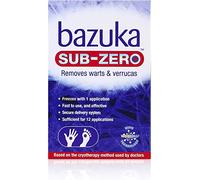 Bazuka Sub Zero Warts & Verucca - 12 Applications (50ml) - Pack of 2