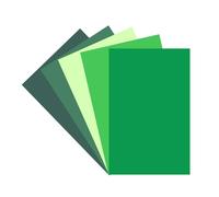 Bazyrock 30 Sheets Green Cardstock 8.5'' x 11'', 5 Colors Assorted Green Colored Card Stock Paper 65lb/180gsm Perfect for Festive Decor DIY Greeting Cards Arts and Crafts