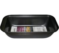 Bazzaree Heavy-Duty Non-Stick Loaf Pan 25×13×6.2 cm | 3 lb Carbon Steel Bread Tin | Dual Non-Stick Coating | PFOA & BPA-Free | Oven, Freezer, and Dishwasher Safe | Ideal for Bread, Meatloaf, Cakes, a
