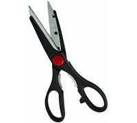 Bazzaree S/S Kitchen Scissors - Stainless Steel Blades, Comfort Grip Handle - Versatile Food, Herb & Poultry Cutter - Classic Style, Essential Kitchen Tool for Meal Prep