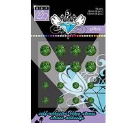 Bazzill Basics Paper 1 Patch Bling Stones, Green