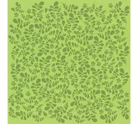 Bazzill Basics Paper 12 x 12-inch Fancy Leaves, Lemon Lime