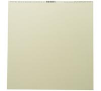 Bazzill Basics Paper 25 ScrapBooking Sheets Canvas Texture, French Vanilla, Beige