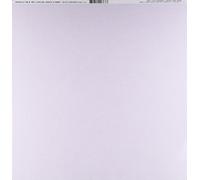 Bazzill Basics Paper Bazzill Cdstk Mono Wisteria 12x12mm, Cardboard Canvas, White, 30.5 x 30.5 cm