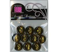 Bazzill Basics Paper Modern Buttons, Pack of 10, Brown