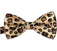 BB Accessories Satin Bow Tie - Leopard