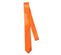 BB Accessories Skinny Neck Tie - 16) Orange