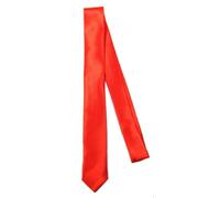 BB Accessories Skinny Neck Tie - 17) Red
