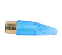 Bb Alto Saxophone Mouthpiece in Transparent Blue ABS, Ideal for Wind Instrument Accessories Replacement