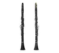 Bb B Flat Clarinet White Brass Lacquered Nickle With Case Reeds Pads Gloves Strap Beginner Clarinet