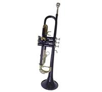 Bb B Flat Purple Trumpet Colorful Gold Key Brass Trumpet With Gloves Strap Accessories