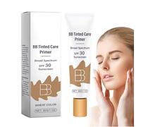 BB Blur Tinted Moisturizer, BB Cream With SPF 30 BBTinted Care Primer, Moisturizing Face Concealer, Lightweight Hydrating Formula Adapts To Skin Tone For A Natural Glowy Finish