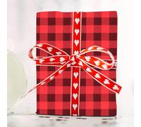 (Bb) Christmas Ornament Holiday Decorations Christmas Wrapping Paper Valentine's Day Birthday Wrapping Paper Plaid Box Wrapping Paper Holiday Decor Ornamen