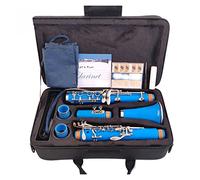 Bb Clarinet 17 Key Sib Klarnet/ABS Body Material Clarinette Beginner Clarinet (Color : E107)