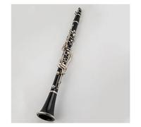 Bb Clarinet 17 Keys Exquisite Instrument Body Bakelite Material Surface Silver-plated Keys Clarinet Musical Instruments