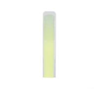 Bb Clarinet Reeds 2.5 Strength Synthetic Resin Construction for crisp Articulation for Students for pros Single or for trio(Yellow)