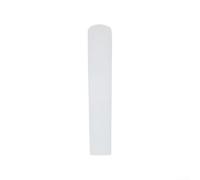 Bb Clarinet Reeds 2.5 Strength Synthetic Resin Construction for crisp Articulation for Students for pros Single or for trio(White)