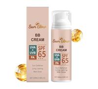 BB Cream Makeup, Nourishing Balm Aid, SPF 65+ Foundation with Safety, Moisturising Cosmetic Tool with Comfort, Modern Beauty Design Style, Accessory for Beach Summer Swimmers, 1.73 x 1.73 x 5.43