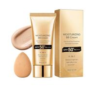 BB Cream SPF Sun Protection SPF 50+ Lightweight Brightening Primer | BB Cream Tinted Moisturizer for Women Smooth Natural Finish Even Skin Tone