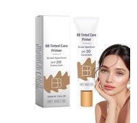 BB Cream Tinted Moisturizer,BB Cream Tinted Care Primer,BB Blur Tinted Moisturizer Spf 30,Moisturizing Face Concealer,Even Skin Tone Foundation Makeup,Sunscreen Moisturizing Concealer (Wheat color)