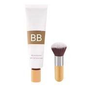 BB Cream Tinted Moisturizer SPF 30, BB Blur Tinted Moisturiser, Even Skin Tone Foundation Makeup, Moisturizing Face Concealer, Lightweight Hydrating Formula, Sunscreen Moisturizing Concealer