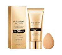 BB Cream Tinted Moisturizer With SPF 50, Hydrating Formula Face Sunscreen | Natural Shade Correcting Glow, 40g, For Women Smooth Natural Finish Even Skin Tone