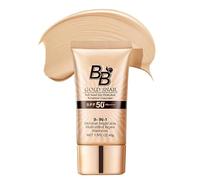 BB Cream Tinted Moisturizer With SPF 50, Hydrating & Nourishing Face Sunscreen Foundation Tinted Sunscreen for Face Spf 50, Long-Lasting Color Correcting BB Cream (Lvory, 1.5FL OZ)