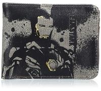 BB Designs Europe Limited Unisex Adults' Iron Man Canvas Wallet Wallet Blue (Indigo)