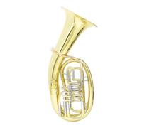 Bb Euphonium Brass Euphonium 4 Flat Keys Brass Body Musical Instrument Professional Parts And Accessories Baritone(Type3 980)