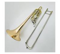 Bb/F Bass Trombone Phosphorus And Copper Two-color Double Piston Trombone Instrument With Case Trombone for Beginner