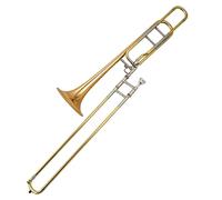 Bb/F Tone Alto Change Picth Trombone Brass Instrument With Storage Box And Accessories Trombone Kit