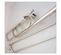 Bb/F Tone Tenor Trombone Phosphorus Copper Nickel Plated Trombone With Mouthpiece And Case Trombone Kit