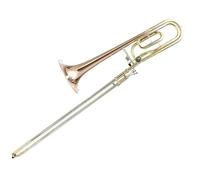 Bb/F Tune Tenor Slide Trombone Phosphorus Copper Gold Lacquer Trombone Instrument With Case Trombone Kit