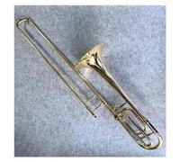 Bb/F Tune Tenor Trombone Phosphorus Copper Gold Lacquer Body Trombone Instrument Trombone Kit