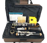 Bb Gilded Clarinet 17 Keys Ebony