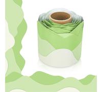 BB Hapeayou Bulletin Board Border Classroom Display Borders Decoration for School/Office/Party 65.6ft (Green)