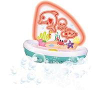 BB Junior Splash N Play Light Up Sailboat Toy Blue & White