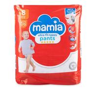 BB Mamia Ultra-Fit Nappy Pants Size 8 - 24 Pack | Premium Comfort & Flexibility for Active Toddlers